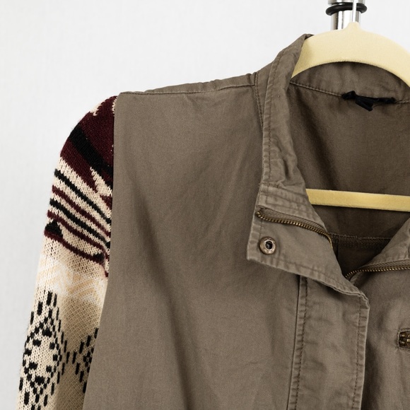 Anthropologie E hanger army green jacket size L - Picture 4 of 16